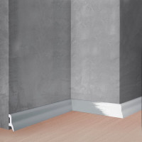 Напольный плинтус Stenopol 42х21х2000 мм под покраску C7230