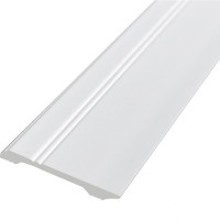 Напольный плинтус Stenopol 107х12х2000 мм под покраску C7105