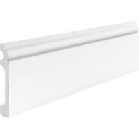 Напольный плинтус Stenopol 79х13х2000 мм под покраску C705