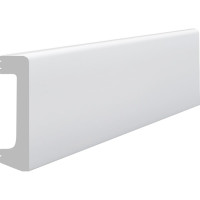 Напольный плинтус Stenopol 80х17х2000 мм УПАК под покраску C7235