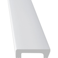 Напольный плинтус Stenopol 80х17х2000 мм УПАК под покраску C7235