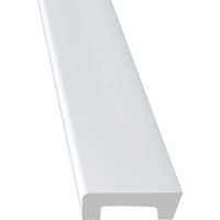 Напольный плинтус Stenopol 58х16х2000 мм УПАК под покраску C7234