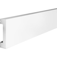 Напольный плинтус Stenopol 66х13х2000 мм УПАК под покраску C7157