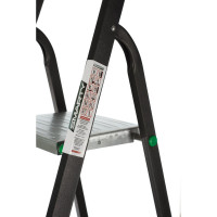 Стальная стремянка с алюминиевой ступенью SMARTY Combi 9 ступеней SN023-09