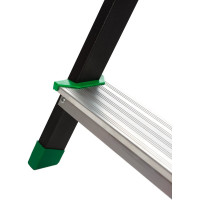 Стальная стремянка с алюминиевой ступенью SMARTY Combi 8 ступеней SN023-12