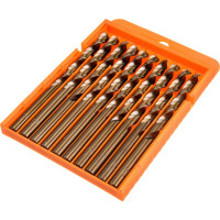 Сверло по металлу (10 шт; 6.5 мм; Р6М5К5) vertextools 515-06,5