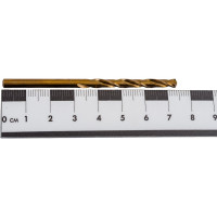 Сверло по металлу (10 шт; 4 мм; Р6М5К5) vertextools 515-04