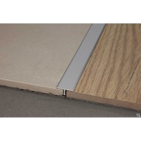 Т-образный порожек Лука 20 мм 2,7м серебро УТ000038573