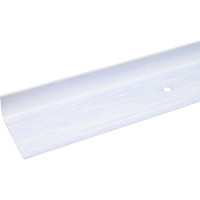 Порог угловой алюминиевый (40х20 мм; 0.9 м; декоративный; дуб арктик) Лука УТ000003149