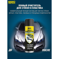 Пенный очиститель для стёкол и пластика Nanoprotech 400 мл NPGPO0023