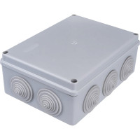 Распределительная коробка УРАЛ ПАК 190х140х70, IP 55, 10 вх.КО-65027190-020