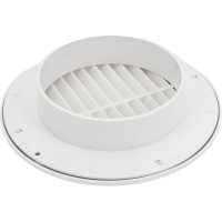 Решетка вентиляционная круглая 180 мм fi120 диаметр дымохода 120 мм MTG 426046