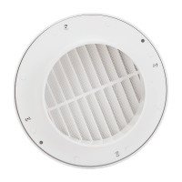 Решетка вентиляционная круглая 180 мм fi120 диаметр дымохода 120 мм MTG 426046