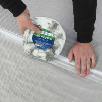 Гидро-пароизоляция Skipton D light ширина 1.5 м, 35 кв.м, двухслойная пленка SKID.150.35