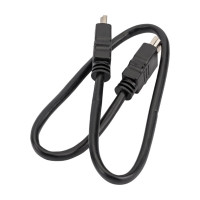 Кабель 5bites HDMI M- HDMI M V1.4B, высокоскоростной, ETHERNET, 3D, 0.5м APC-005-005