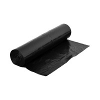 Мешки для мусора черные (50 шт; 240 л; 50 мкм; ПВД; 90х140 см) ООО Комус 728842