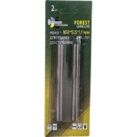 Ножи для электрорубанка двусторонние TRIO-DIAMOND 102x5,5x1,1 мм (2шт) Forest Long Life FLL727