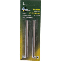 Ножи для электрорубанка двусторонние TRIO-DIAMOND 110x5,5x1,1 мм (2шт) Forest Long Life FLL728
