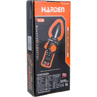 Цифровой мультиметр с токовыми клещами Harden охват губок 65 мм 661003