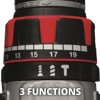 Аккумуляторная ударная дрель-шуруповёрт Einhell PXC TE-CD 18/50 Li-i BL-Solo 4513942