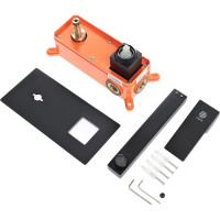 Смеситель для раковины Orange черный M04-722b