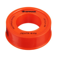 ФУМ лента ЕРМАК 1/2"/12мм х 0,075мм х 10м 472-051