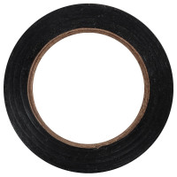 Изолента ЕРМАК ПВХ в/с, черная, шир. 15+-2 мм, 7,5 м, толщ. 0,2 мм 672-011