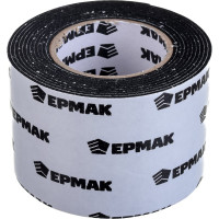 Монтажная 2-х сторонняя клеящая лента ЕРМАК для АВТО, 50 мм x 2 м, черная 472-024