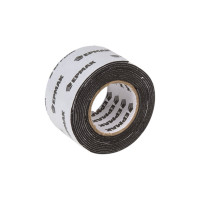 Монтажная 2-х сторонняя клеящая лента ЕРМАК для АВТО, 40 мм x 2 м, черная 472-021