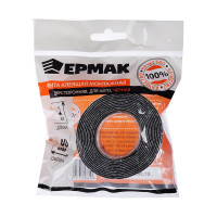 Монтажная 2-х сторонняя клеящая лента ЕРМАК для АВТО, 40 мм x 2 м, черная 472-021