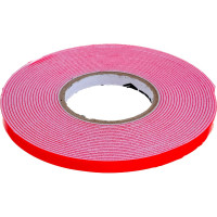 Клеящая монтажная лента ЕРМАК 2-х сторонняя, профессиональная, 6мм x 5м 472-028