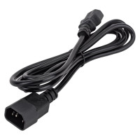 Кабель питания 5bites IEC-320-C13 UPS - IEC-320-C14 220V сечение 3x0.75мм2, 1.8м PC107-18A