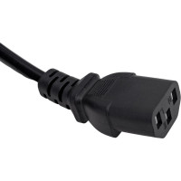 Кабель питания 5bites евровилка Shuko-компьютер IEC-320-C13 220V сечение 3x0.75мм2 3м PC207-30A