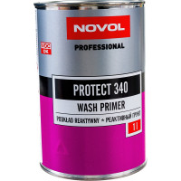 Грунт кислотный с отвердителем Wash Praimer Protect 340, 1 л + 1 л NOVOL 37211-35856