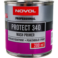 Кислотный грунт Novol PROTECT 340 WASH PRIMER 2К банка 0.2л с отвердителем 0.2л X6119176
