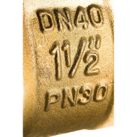 Шаровой кран RM -L ВР-ВР 1 1/2 муфтовый, ручка Ду40 Ру30 11Б27п1 RML-112FFL