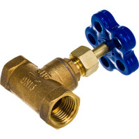 Запорный клапан вентиль RM 1/2 ВР-ВР муфтовый Ду15 Ру16 RM-12FFG