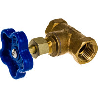 Запорный клапан вентиль RM 1/2 ВР-ВР муфтовый Ду15 Ру16 RM-12FFG