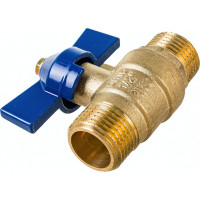 Шаровой кран RM -L НР-НР 1/2 муфтовый, бабочка Ду15 Ру30 11Б27п1 RML-12MMB