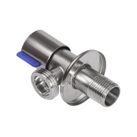 Угловой кран RM 1/2х3/4 НР-НР нержавеющая сталь AISI304 ATS-1234