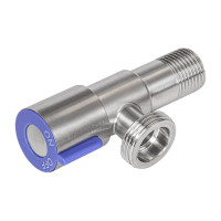 Угловой кран RM 1/2х3/4 НР-НР нержавеющая сталь AISI304 ATS-1234