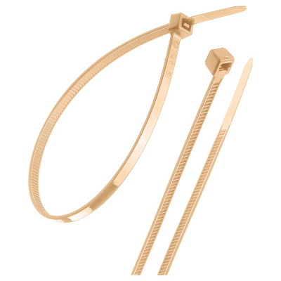 Нейлоновый хомут TDM ELECTRIC серия ЭКО 2.5х100 мм, сосна, 25 штук SQ0515-0370