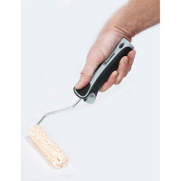 Малярный мини-валик ROLLINGDOG Super-Micro из микрофибры для всех видов краски, 100 мм., ворс 10 мм, бюгель 6 мм., 60153