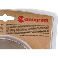 Коронка алмазная с пилотным сверлом Special (125х70 мм) MONOGRAM 086-662