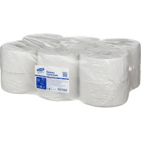 Бумага туалетная д/дисп Luscan PROFESSIONAL Luscan Professional 1сл бел втор втул 200м 12рул/уп 601111