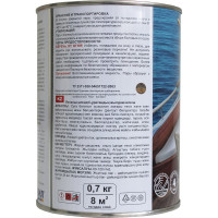 Яхтный лак для дерева Бор бесцветный, глянцевый, 0,7 кг 4607023396880