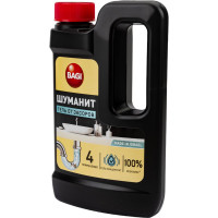 Гелеобразное средство для профилактики и устранения сложных засоров в раковинах, ваннах, унитазах Bagi Шуманит 450 мл 1015024170