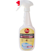 Универсальный пятновыводитель с активным кислородом Bagi 100 видов пятен, 400 мл 1015024160