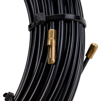 Кабельная протяжка TDM ELECTRIC НКП диаметр 4мм длина 30м с наконечниками нейлоновая (черная ) SQ0590-0026