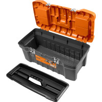 Ящик для инструментов TDM ELECTRIC Рубин ТЕХНИК-22 56х28х24 см, металлические замки, два органайзера SQ1032-0203